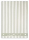 LEXINGTON Stripet Kjøkkenhåndkle grønn/hvit thumbnail