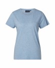 LEXINGTON Ashley Jersey T-skjorte Lys Blå Melange thumbnail