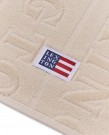 LEXINGTON Velour jacquardhåndkle med logo, Moonbeam 30x50cm thumbnail