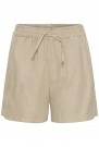 ICHI Linno Shorts – Varm beige thumbnail