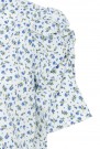 ICHI Qwin Bluse – Blå blomster print thumbnail