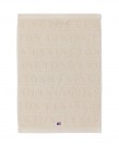 LEXINGTON Velour jacquardhåndkle med logo, Moonbeam 70x130cm thumbnail