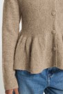 ICHI Camara CA17, Strikket Cardigan, Beige Melert thumbnail