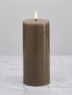 LED-kubbelys, 16,5 cm beige thumbnail