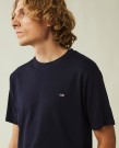 LEXINGTON Max t-shirt i blå økologisk bomull thumbnail