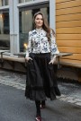 SECRETS BY B Eloria Bluse – Blomstrete bomullsbluse thumbnail