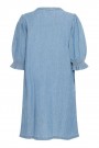 ICHI Ancey Denim Kjole – Light Blue thumbnail