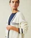 LEXINGTON Malin strikket cardigan offwhite thumbnail