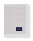 LEXINGTON Rutete Jacquard Sengeteppe Beige/Hvit 160x240cm thumbnail