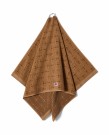 LEXINGTON velourhåndkle med ornamentmønster – Fudge 70x130cm thumbnail