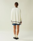 LEXINGTON Malin strikket cardigan offwhite thumbnail