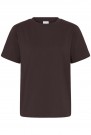 ICHI Palmer Loose SS – T-skjorte i Bomull, brun thumbnail