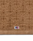 LEXINGTON Velourhåndkle med ornamentmønster – Fudge 50x70cm thumbnail