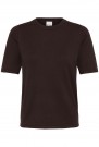 ICHI Luls O-Neck SS – T-skjorte, Mørk brun thumbnail