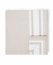 LEXINGTON Icons Oxford Stripete Duk, Beige/hvit 150x250 cm thumbnail