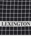 LEXINGTON Kjøkkenhåndkle i økologisk bomullsfrotté – Black/White, 50x70cm thumbnail