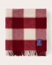 LEXINGTON Rutet pledd i resirkulert ull – Rød/Beige/Lys beige thumbnail