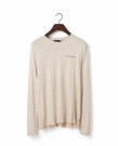 LEXINGTON Pyjamassett i viskose/modal-blanding, Lysbeige thumbnail