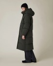 LEXINGTON Lang dunparkas - mørk grønn thumbnail