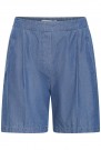 ICHI Aurora Shorts – Vasket Medium Blå thumbnail
