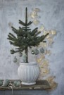 LENE BJERRE Norille julekule 11 cm, støvet grønn thumbnail