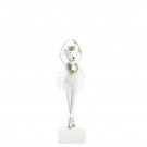 LENE BJERRE Salinna mus 32,5cm hvit/gull thumbnail