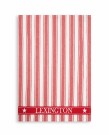 LEXINGTON Stripet Kjøkkenhåndkle Rød/Hvit thumbnail