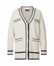 LEXINGTON Malin strikket cardigan offwhite thumbnail