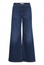 ICHI Twiggy wide – Mørkeblå jeans med vide ben thumbnail