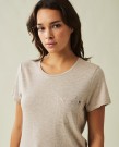 LEXINGTON Ashley Jersey T-skjorte Beige thumbnail