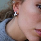 A&C Oslo Øreringer, Steel Sun Sølvbelagt thumbnail