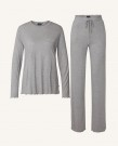 LEXINGTON Lillian pyjamassett grå thumbnail