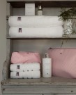 LEXINGTON Icons Stor Toalettveske Rosa/Hvit Stripet thumbnail