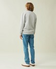 LEXINGTON Matteo collegegenser i økologisk bomull med rund hals thumbnail