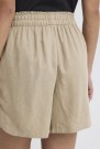 ICHI Linno Shorts – Varm beige thumbnail