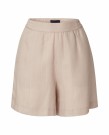 LEXINGTON Ruby Jacquardshorts i Lyocell Beige/Hvit-stripet thumbnail