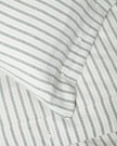 LEXINGTON Flanell sengesett – Hvit/Grønn/Beige 140x200cm thumbnail