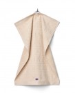 LEXINGTON Velour jacquardhåndkle med logo, Moonbeam 70x130cm thumbnail