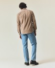 LEXINGTON Casual Skjorte i Kordfløyelsbomull, Beige thumbnail