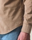 LEXINGTON Casual Skjorte i Kordfløyelsbomull, Beige thumbnail