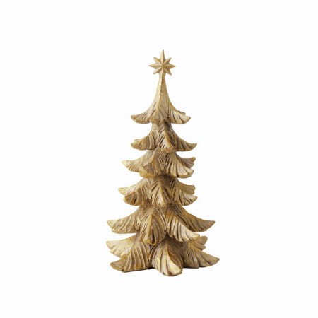 LENE BJERRE Serafina juletre, 21cm – Light Gold