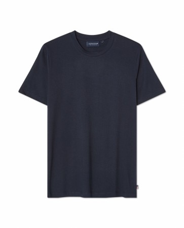 LEXINGTON Casual T-skjorte i bomull–modal, navy