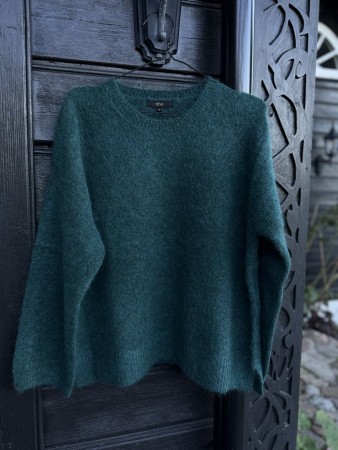 RÊVE Caroline Crew Neck genser – Royal Azur
