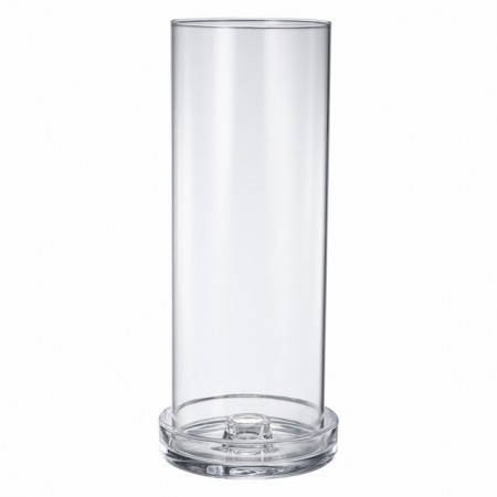 HOLMEN Cindy - Lysestake Klar 11x11x30cm, Glass