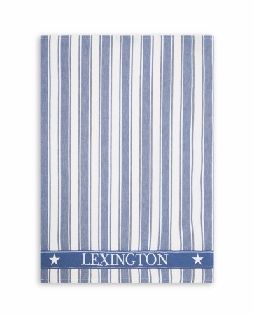 LEXINGTON Stripet Kjøkkenhåndkle Blå/Hvit