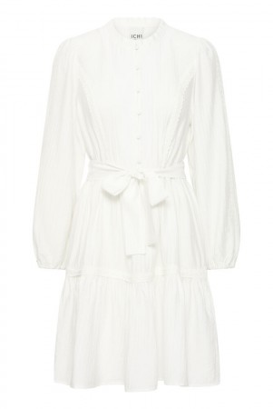 ICHI Evina Kjole – Cloud Dancer