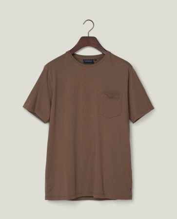 LEXINGTON T-skjorte i økologisk bomull, grønn